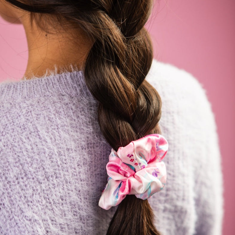 girls hair with Butterfly Bliss Scrunchie